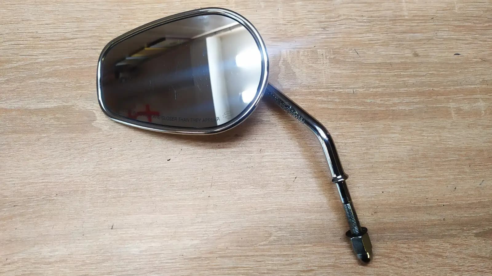 Harley Davidson Chrome Left Side Rear View Mirror I150007 001084