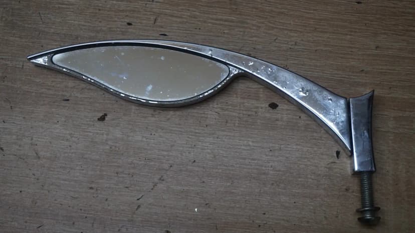 Harley Davidson LH Left side Mirror Chrome