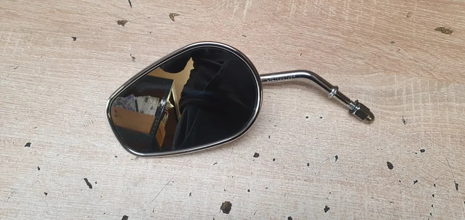 Harley Davidson Chrome Left Side Rear View Mirror I150007