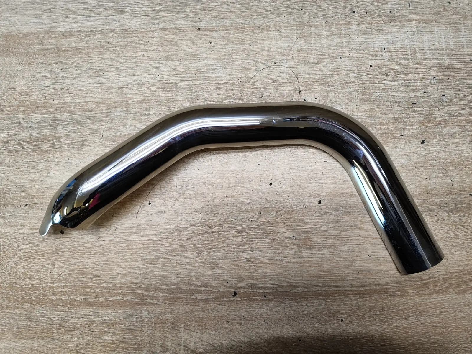 Harley Davidson Sportster XL 1200 / XL 883 Chrome Exhaust Heat Shield / Muffler